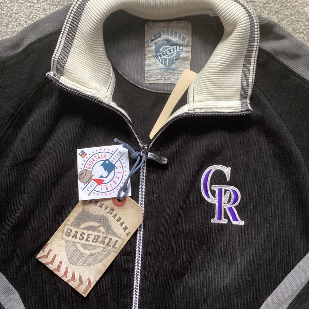 Tommy Bahama Colorado Rockies Baseball Jacket